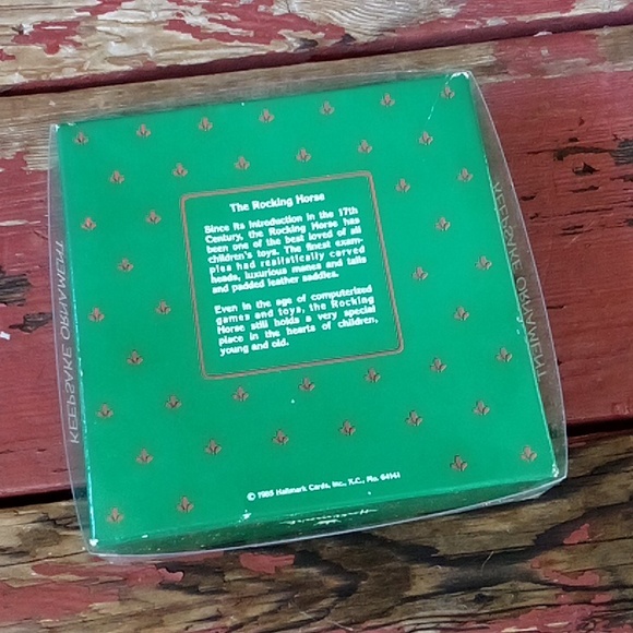 Rocking horse 1987 new old stock in box - never displayed - Picture 4 of 4